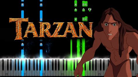 Tarzan Son Of Man Piano Tutorial YouTube