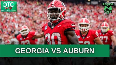 Georgia Vs Auburn Preview Ctc Youtube