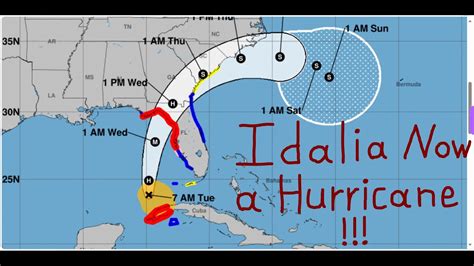 Idalia Becomes A Hurricane Latest Breakdown On Timing And Impacts