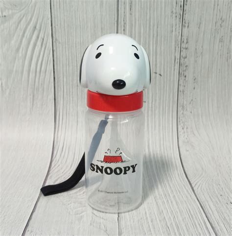 Skater Snoopy Straw Bottle Furniture Home Living Kitchenware