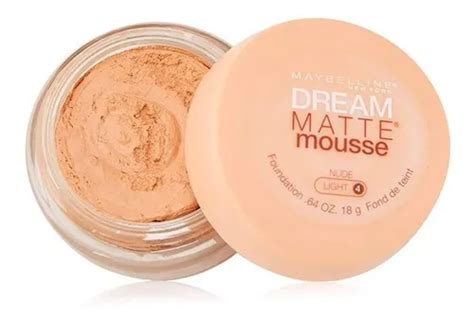 Base De Maquillaje Dream Matte Mousse Nude Maybelline MercadoLibre