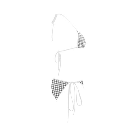 White Diamonds Custom Bikini Swimsuit Id D