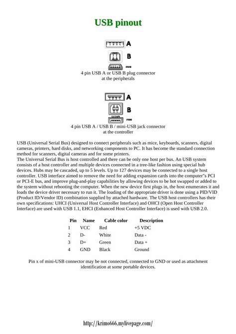 (PDF) Usb Pinout - DOKUMEN.TIPS