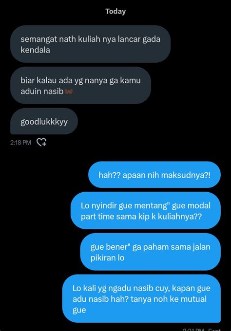 Nath On Twitter Bisa Gasie Gausa Ada Yg Ganggu Idup Gue Kalo