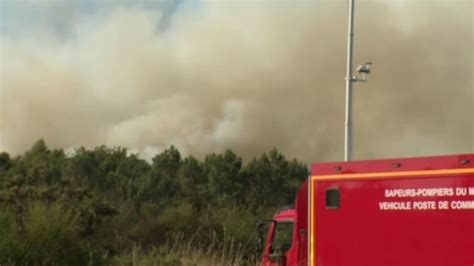 Incendies En Bretagne La Forêt De Brocéliande Est En Feu