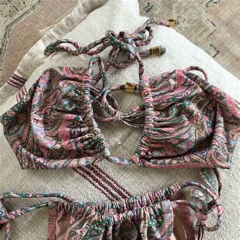 Suboo Swim Swim Suboo Swim Paisley Lennon Rouched Bikini Bottoms And Top Poshmark
