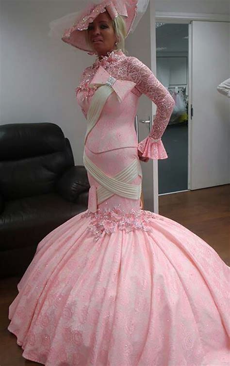 The worst wedding dresses of all time - including nearly naked brides