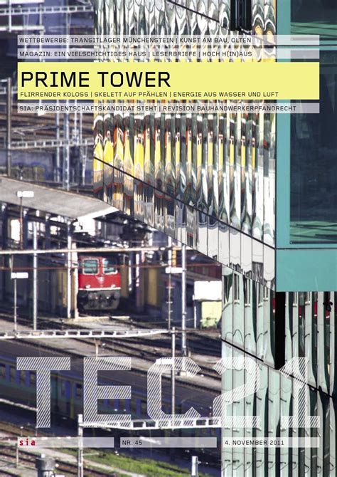 Prime Tower Gigon Guyer Architekten