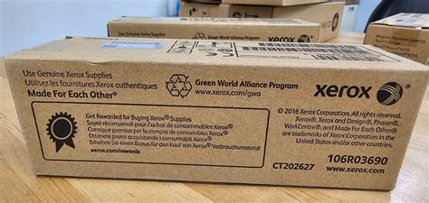 Genuine Xerox 106R03690 Cyan Extra High Capacity Toner Cartridge NEW ...