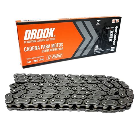 CADENA DROOK E REFORZADA 520HO 120 O RING CAJA X 15