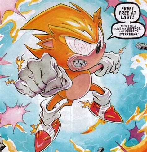 Fleetway Super Sonic Sonic Wiki