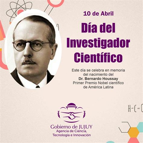 10 De Abril Día Del Investigador Científico Agencia De Ciencia