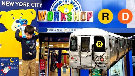 Johny S MTA Subway Train Ride To 34 St Herald Square Build A Bear