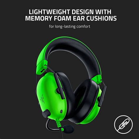 Razer Blackshark V X Green White Multi Platform Wired Esports