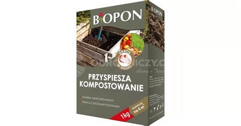 Komposter Kg Biopon Przyspiesza Kompostowanie Zawiera Mikroorganizmy