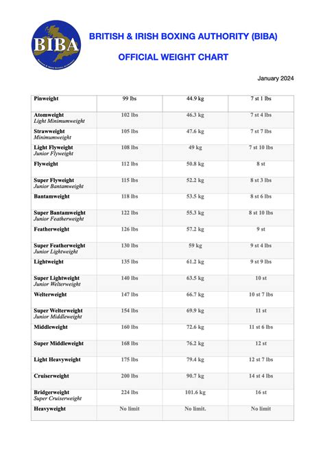 Boxing - Weight Classes, Divisions, Rules - patagonland.cl