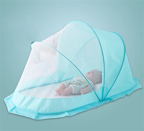 Moustiquaire De Lit De Camp Pliable Et Portable Lit De Voyage