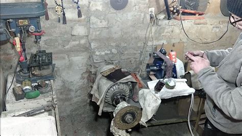 Наборная Рукоять Нож на Шпильке Сборка Ручная работа - YouTube