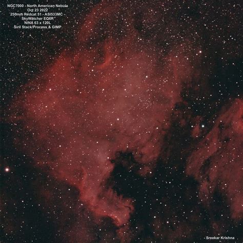 Ngc North American Nebula Result Redcat Photo Gallery