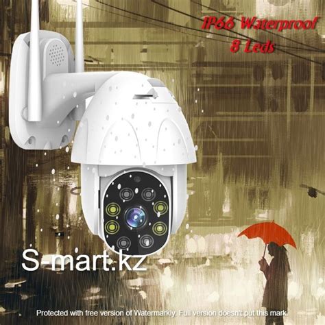 Wi-Fi Интернет Уличная Поворотная Камера Вай-Фай Видеонаблюдения 2MP ...