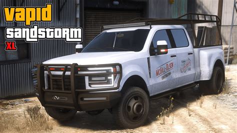 Vapid Sandstorm XL Ford F350 Dually Chevy Silverado 2500 HD GTA V