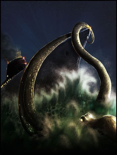 Kraken By Eymur On Deviantart Kraken Digital Artist Art