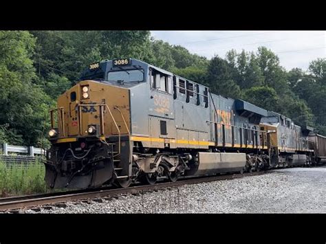 CSX Coal Train Mount Airy MD 8 23 23 Railroads Trains Csx Trains