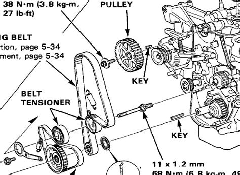 Honda Accord Timing Belt Tensioner Sqkit