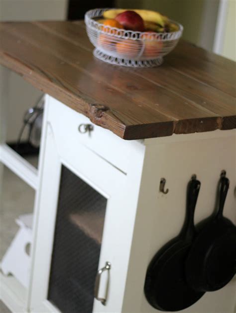 Rustic Farmhouse Style Kitchen Island Makeover DIY - Farmhouse on Boone