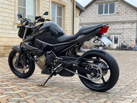 Купить б у Yamaha XJ6 FZ6R инжектор 6 передач в Динской чёрный naked