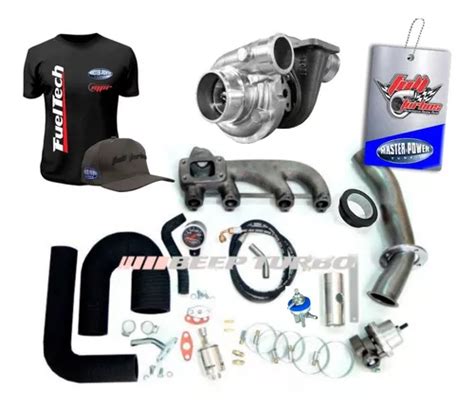 Kit Turbo Vw Ap Mi Ar Dir Turbina Master Power R