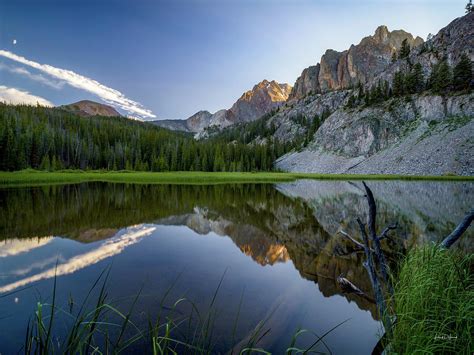 White Cloud Wilderness Peaks Photograph By Leland D Howard Fine Art