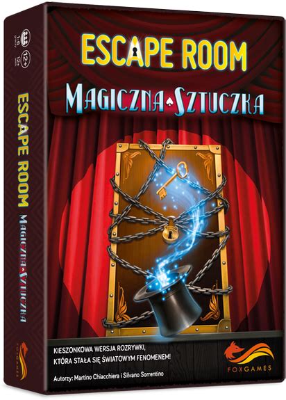 ESCAPE ROOM MAGICZNA SZTUCZKA Gry Planszowe I Towarzyskie Karciane