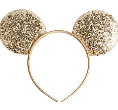 Gold Mickey Ears | Disney World Mickey Ears | 15003G