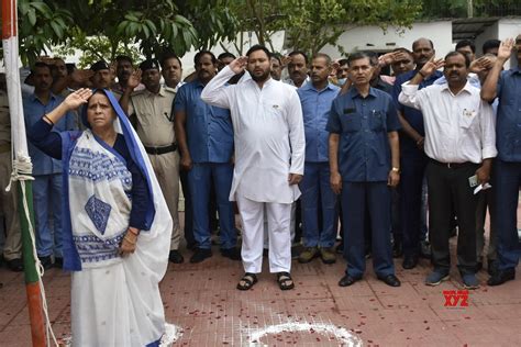 Patna Bihar Dy Cm And Rjd Leader Tejashwi Yadav Celebrate The 76th Independence Day Gallery