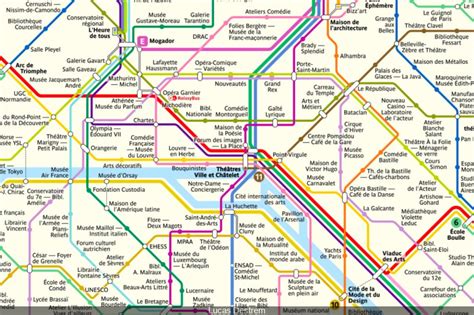 Carte métro Paris » Voyage - Carte - Plan