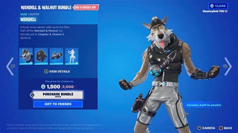 Fortnite Item Shop New Wendell Skin May Th Fbr Youtube