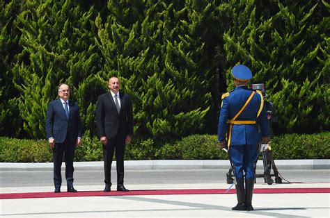 Official Welcome Ceremony Was Held For President Of Albania Bajram