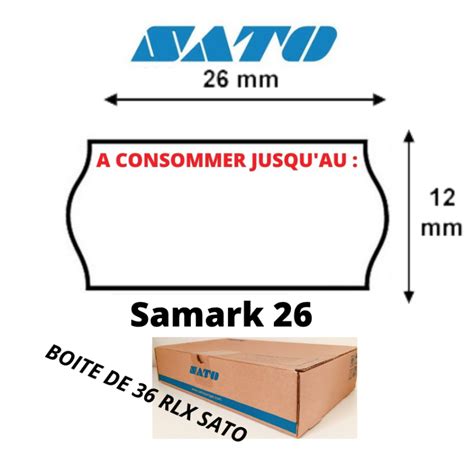 Samark Sato Consommer Jusqu Au Pince Tiqueteuse Rouleau Etiquette