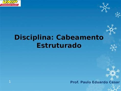 Pptx Cabeamento Estruturado Ppt Aula Dokumen Tips