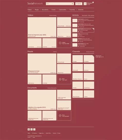 21 great examples of wireframes – Artofit