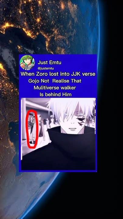 When Zoro Lost In Jjk Universe Virul Foryou Youtube