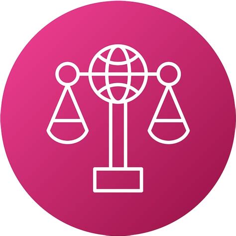 Premium Vector Vector Design International Law Icon Style