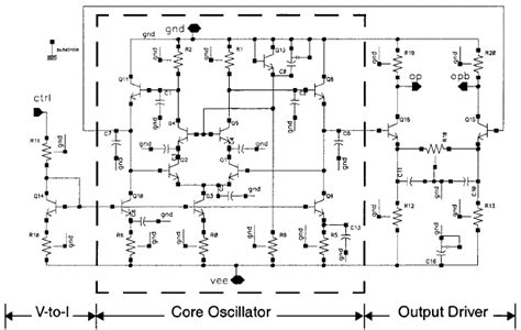 Implemented Differential Vco With Cascode Configuration Download Scientific Diagram