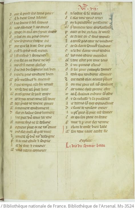 Dits de Baudouin de Condé et de Jean de Condé Gallica