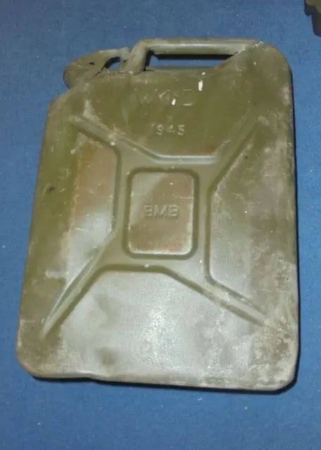 British Army Litre Steel Jerry Can Fuel Can Wd War Department