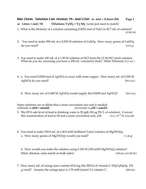 Stoichiometry Worksheet With Answers Pdf Form Fill Out And Sign Worksheets Library