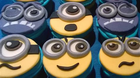 How To Make Minion Cupcakes Youtube