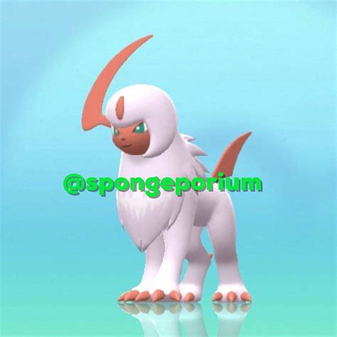 Shiny Absol Pokemon Brilliant Diamond Shining Pearl Video Gaming