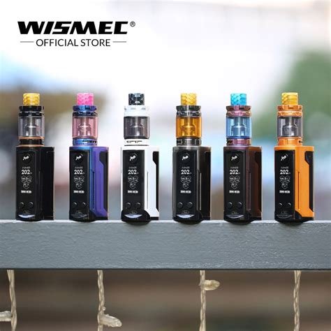 Usa Warehouse Wismec Reuleaux Rx Gen Dual Vape Kits With Gnome King